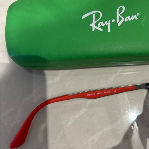 Children Ray Ban eyeglasses, black frame and metal frame, need to change lenses - Picture 2 of 4